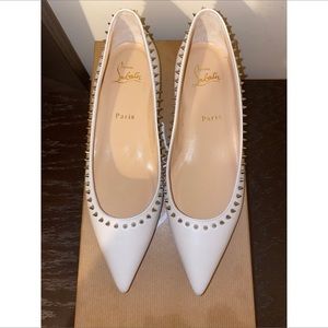 Christian louboutin Anjalina Flat Napa Shinny